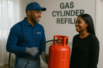 gas refilling service with Livaro